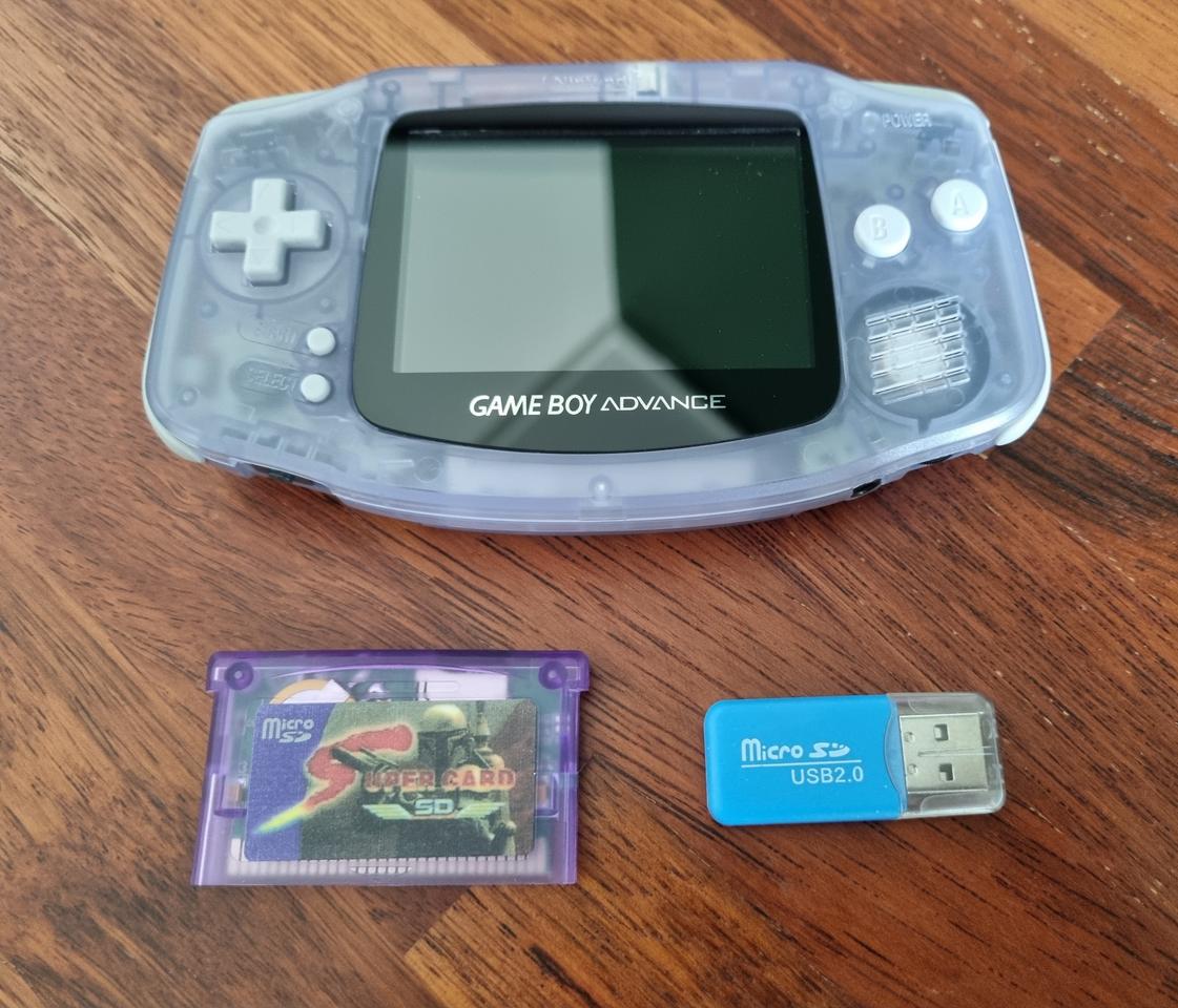 gba ips 백라이트, 슈퍼카드
