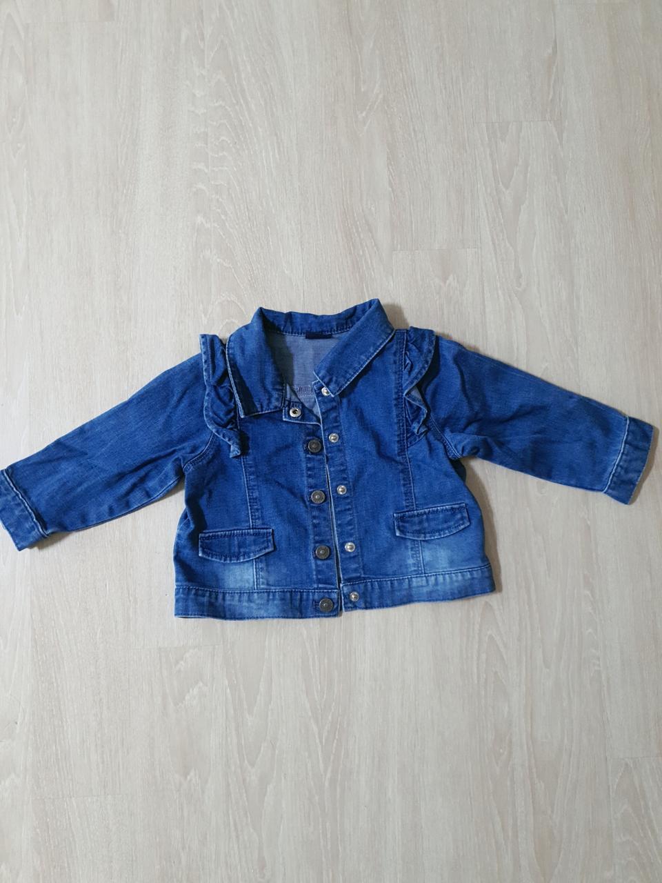 알로앤루 아기 유아 여아 청자켓 90사이즈