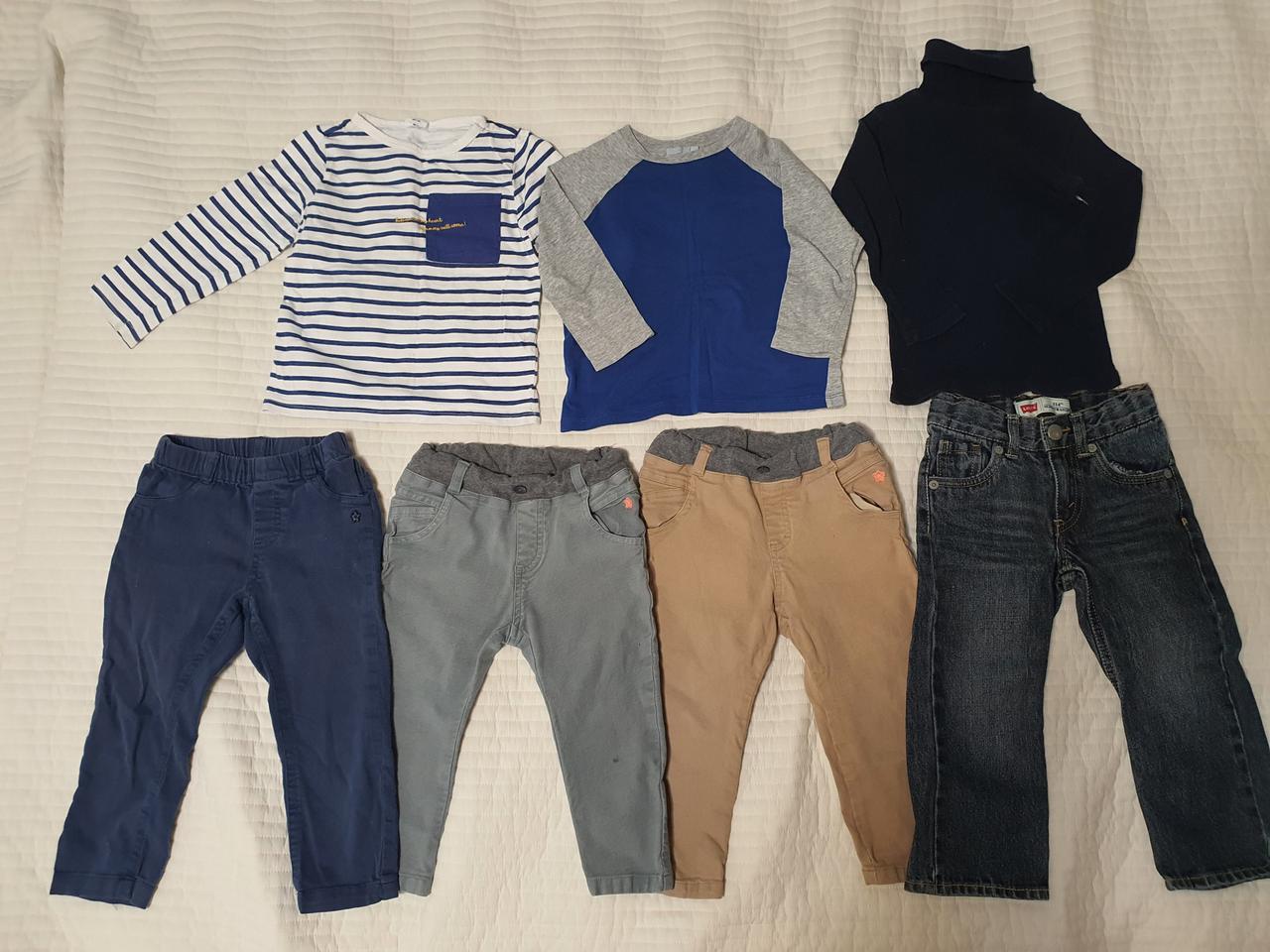 남아 옷 100사이즈 티셔츠 바지