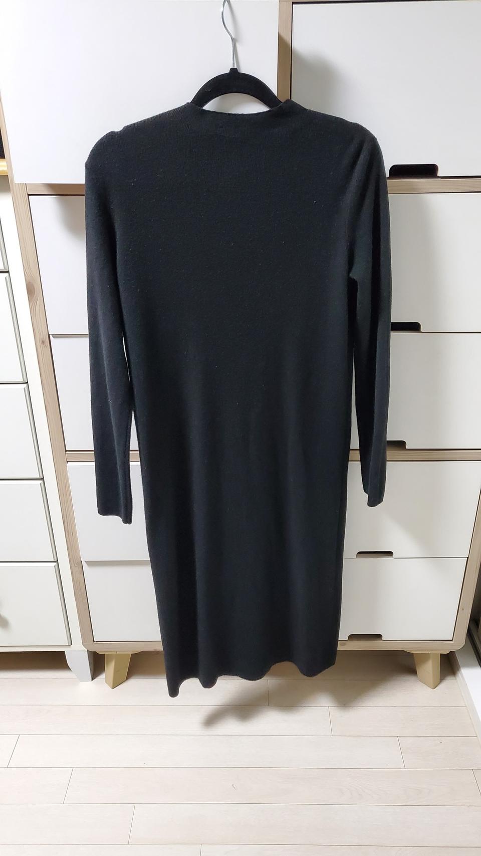 니트 롱원피스 (블랙)