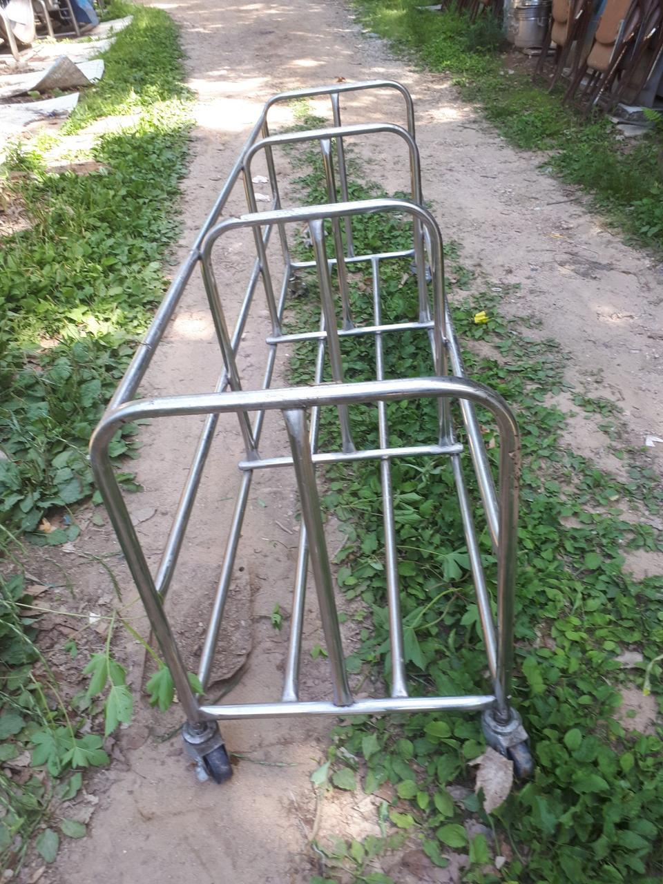 스텐 접의자 보관대