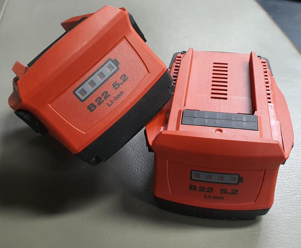 힐티 밧데리 22V 5.2Ah