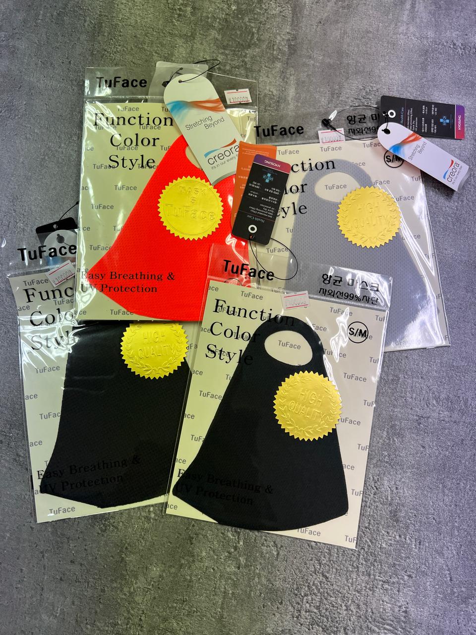 스포츠마스크 골프 운동 라이딩 자전거 항균 자외선차단 재사용 가능