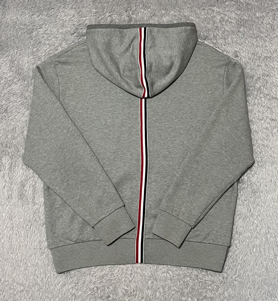 4) 톰브라운 백삼선 후드집업