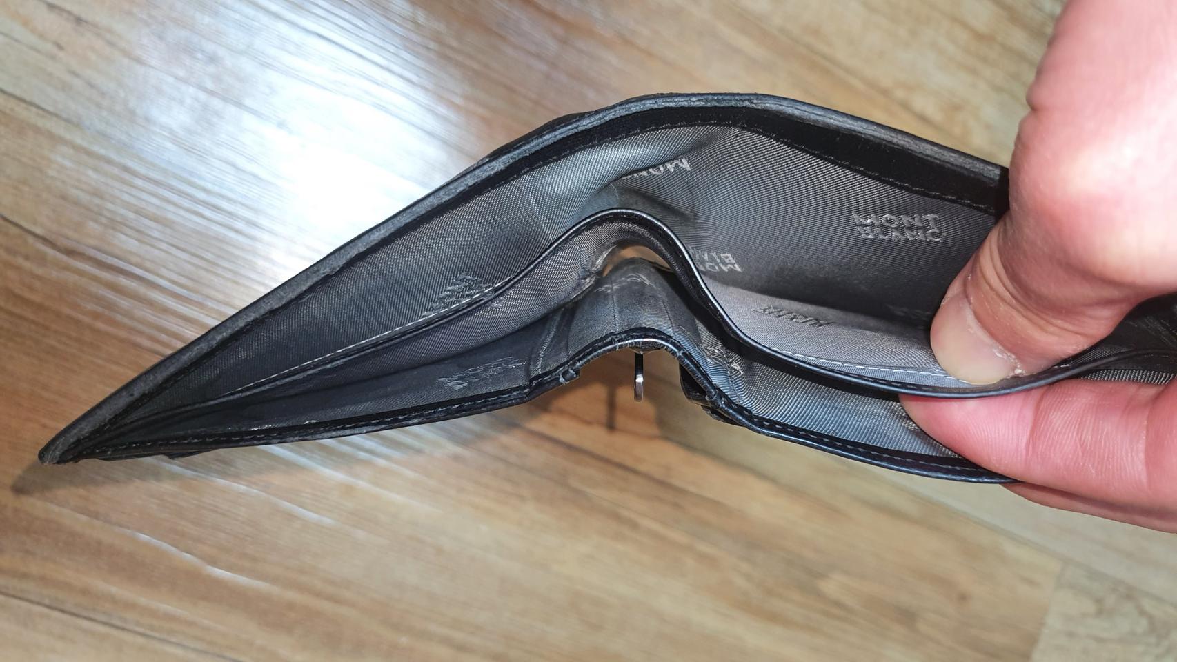 몽블랑 반지갑 겸 머니클립