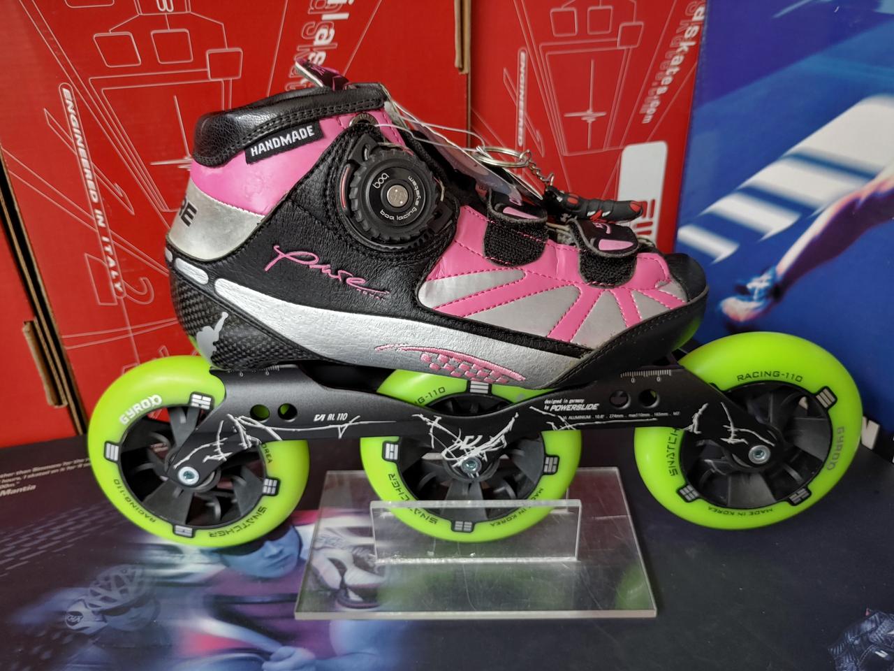 코아 레이싱인라인 카본부츠 보아시스템