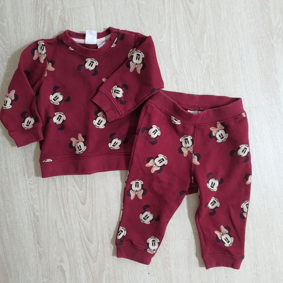 h&m 아기 유아 디즈니 미니 상하복 6-9m]