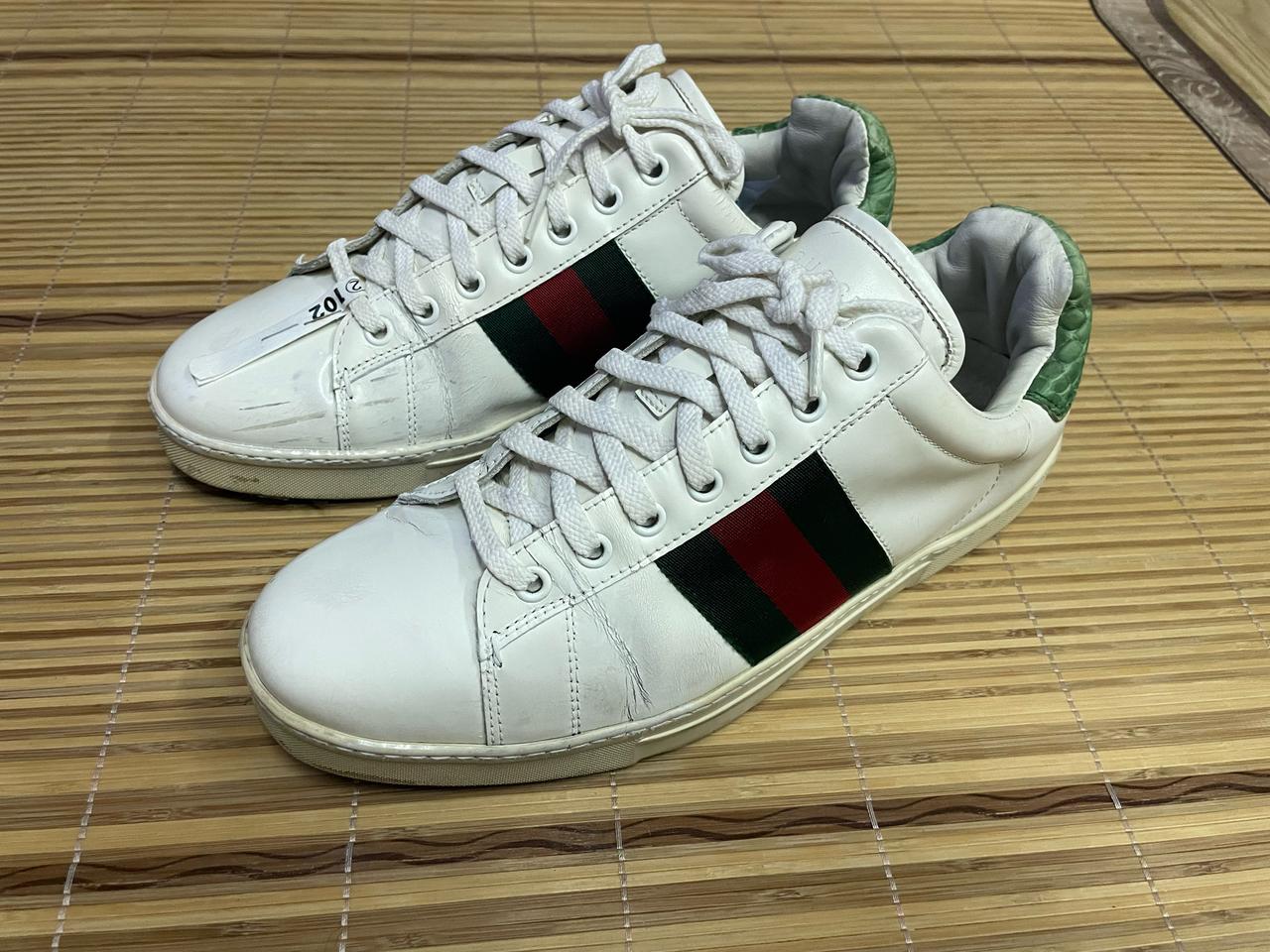 GUCCI 구찌 스니커즈 삼선 운동화 255 사이즈