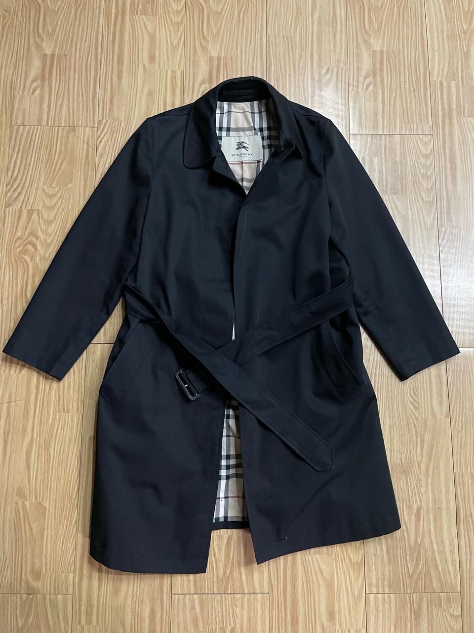 BURBERRY 버버리 여성 트랜치코트 55 사이즈 블랙