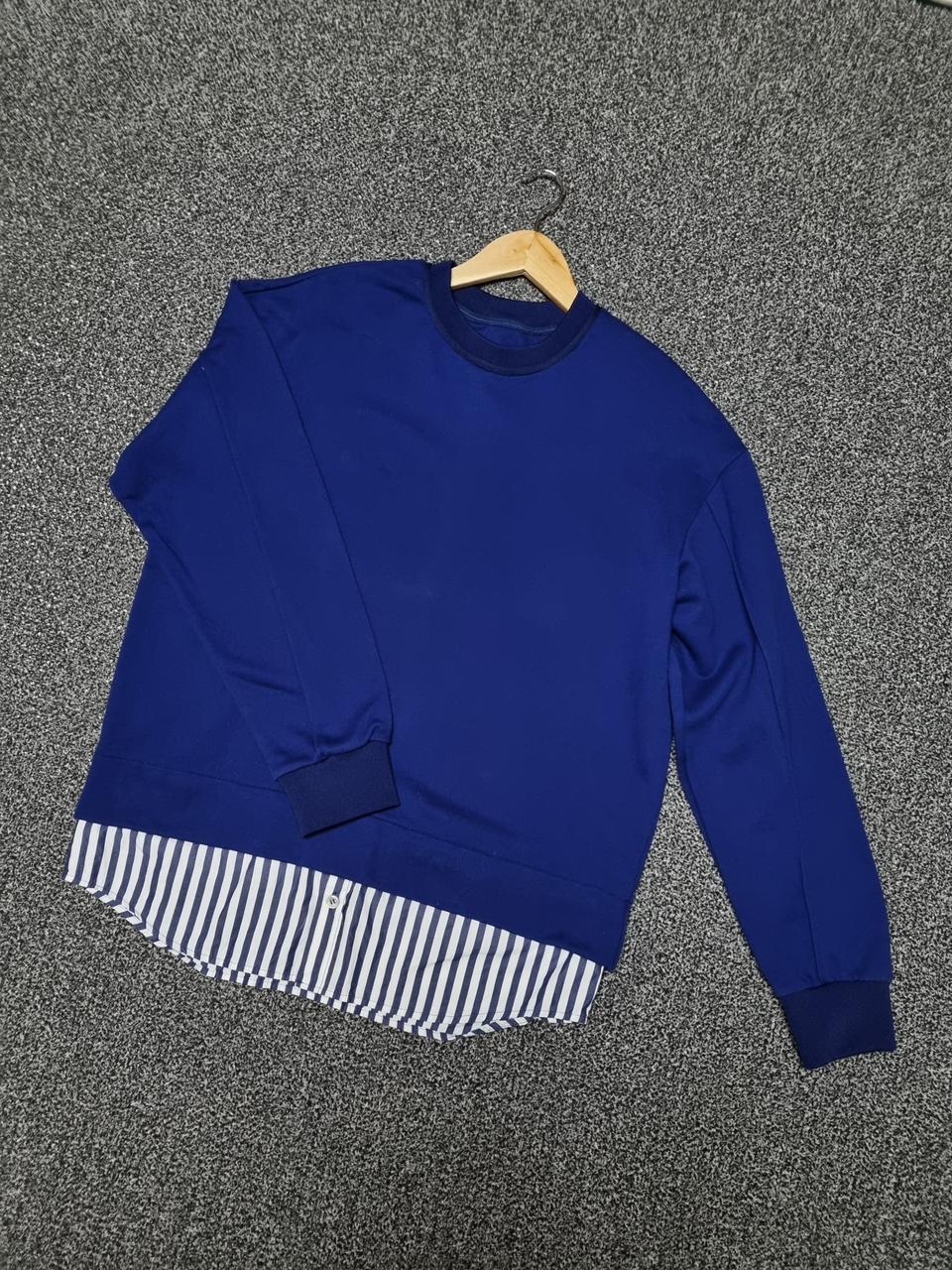 TIME 타임 여성 루즈핏 맨투맨 티 95 100 루즈핏 맨투맨 블라우스