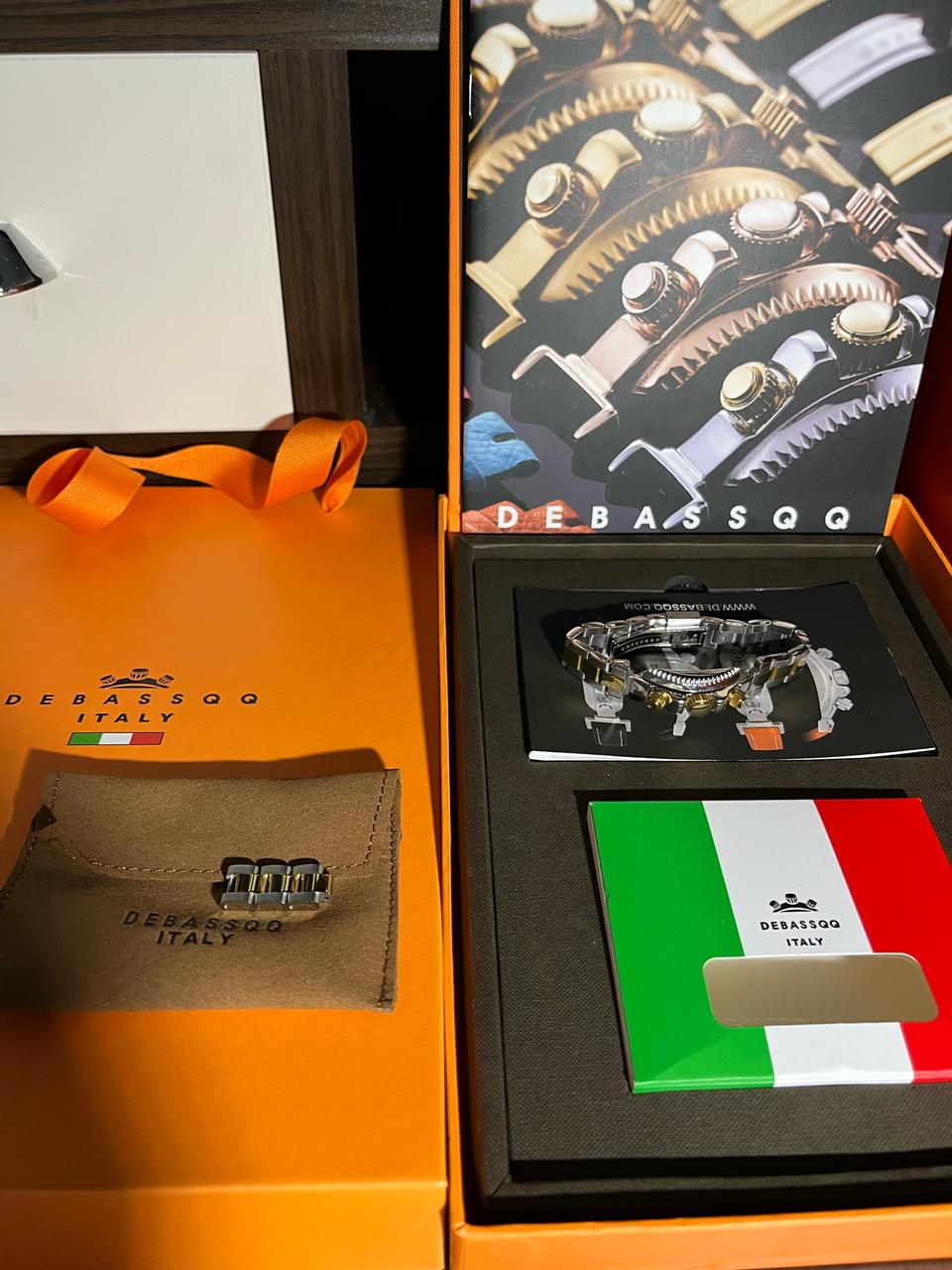 [새상품급]드바스크 유광콤비 메탈