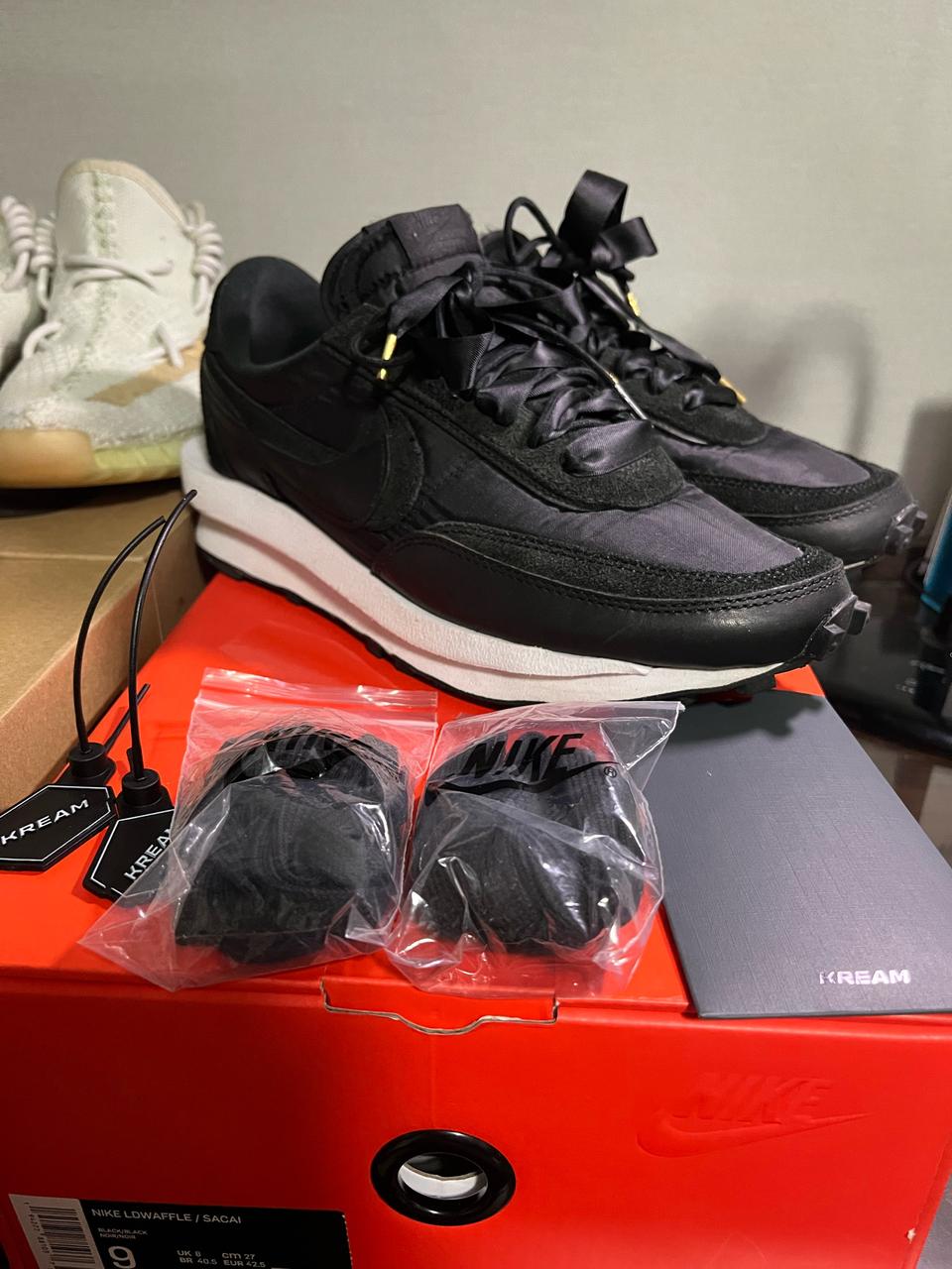 [새상품급]나이키 사카이 나일론 블랙270