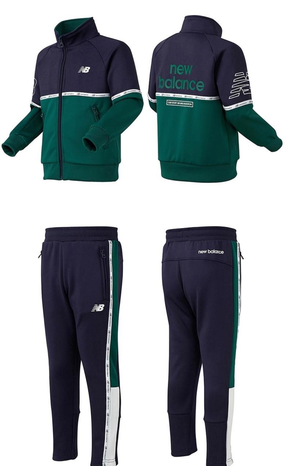 뉴발란스키즈 트레이닝세트 정품입니다