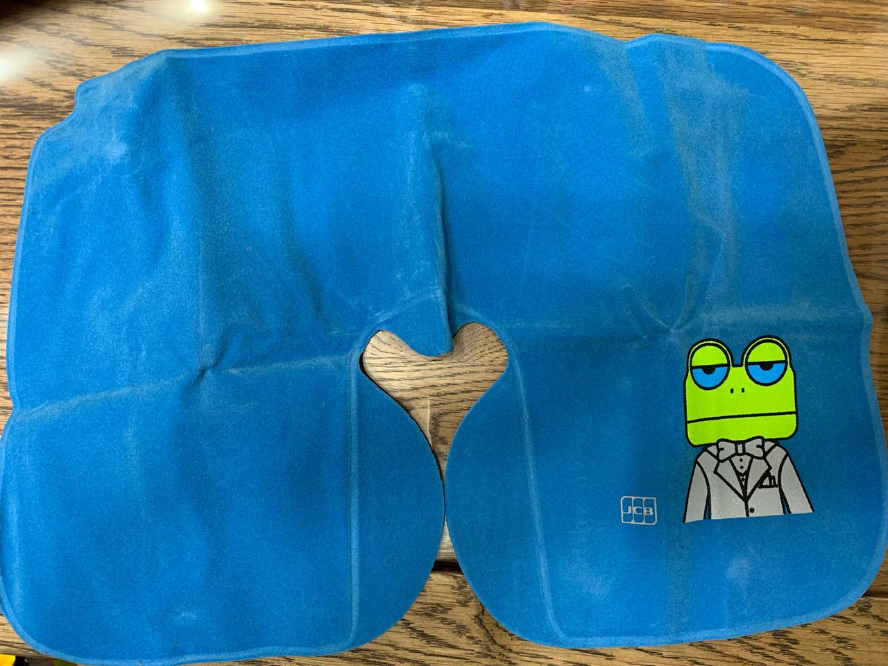 기내용 목베개 비행기 여행용 캠핑 목쿠션 에어펌프