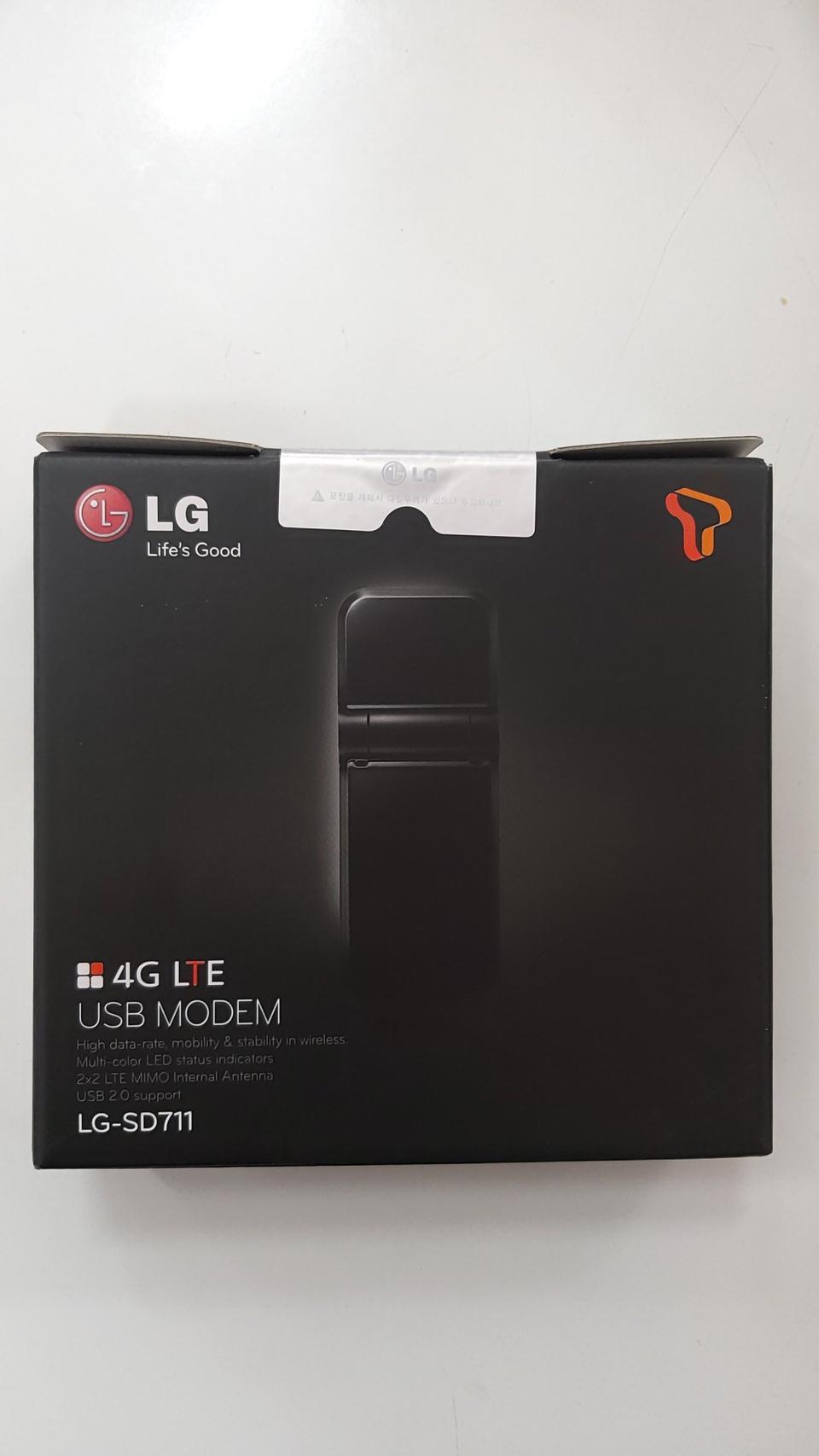 SKT용 4G LTE USB모뎀 (미개봉)