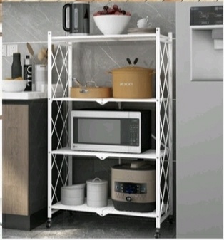 4단철제선반 접이식선반 화분선반