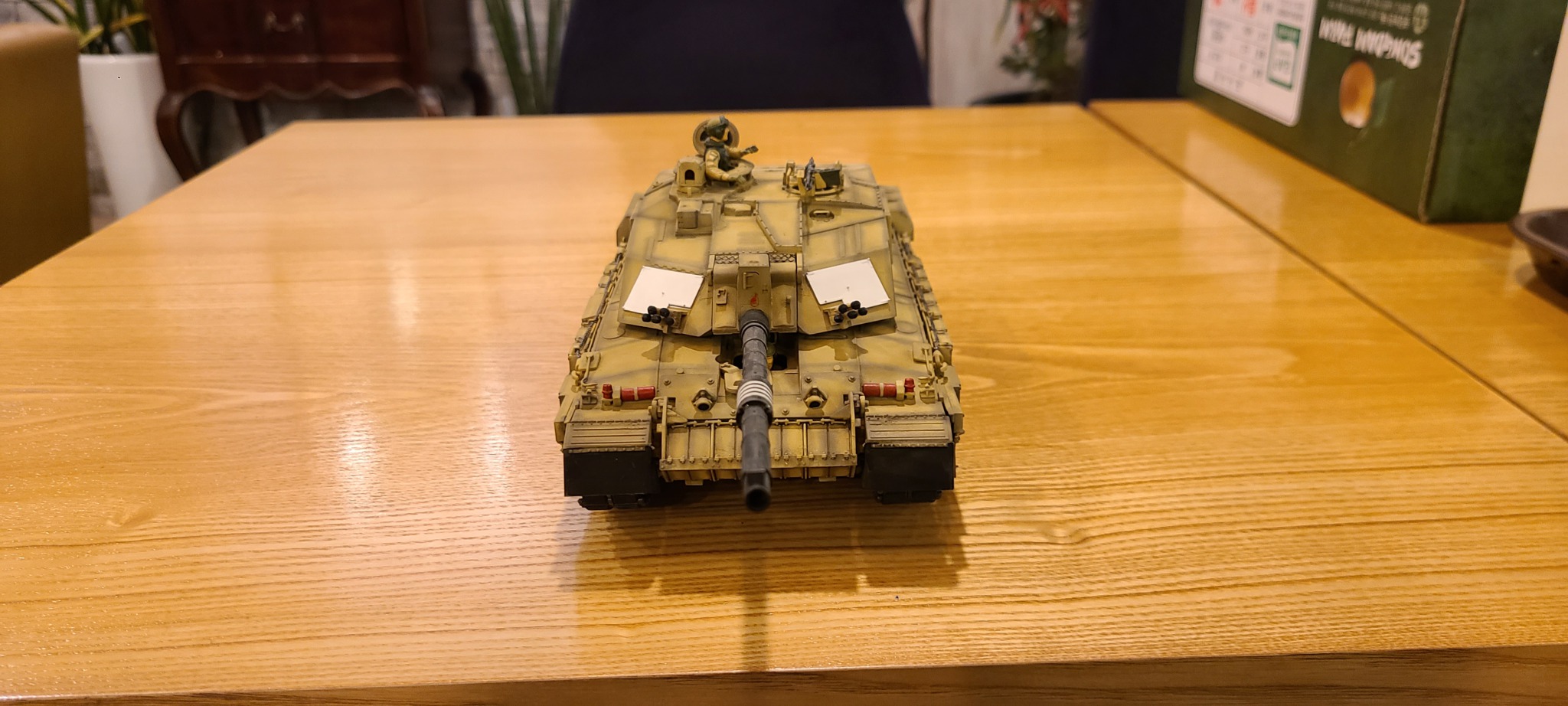 영국군 챌린저 탱크 프라모델