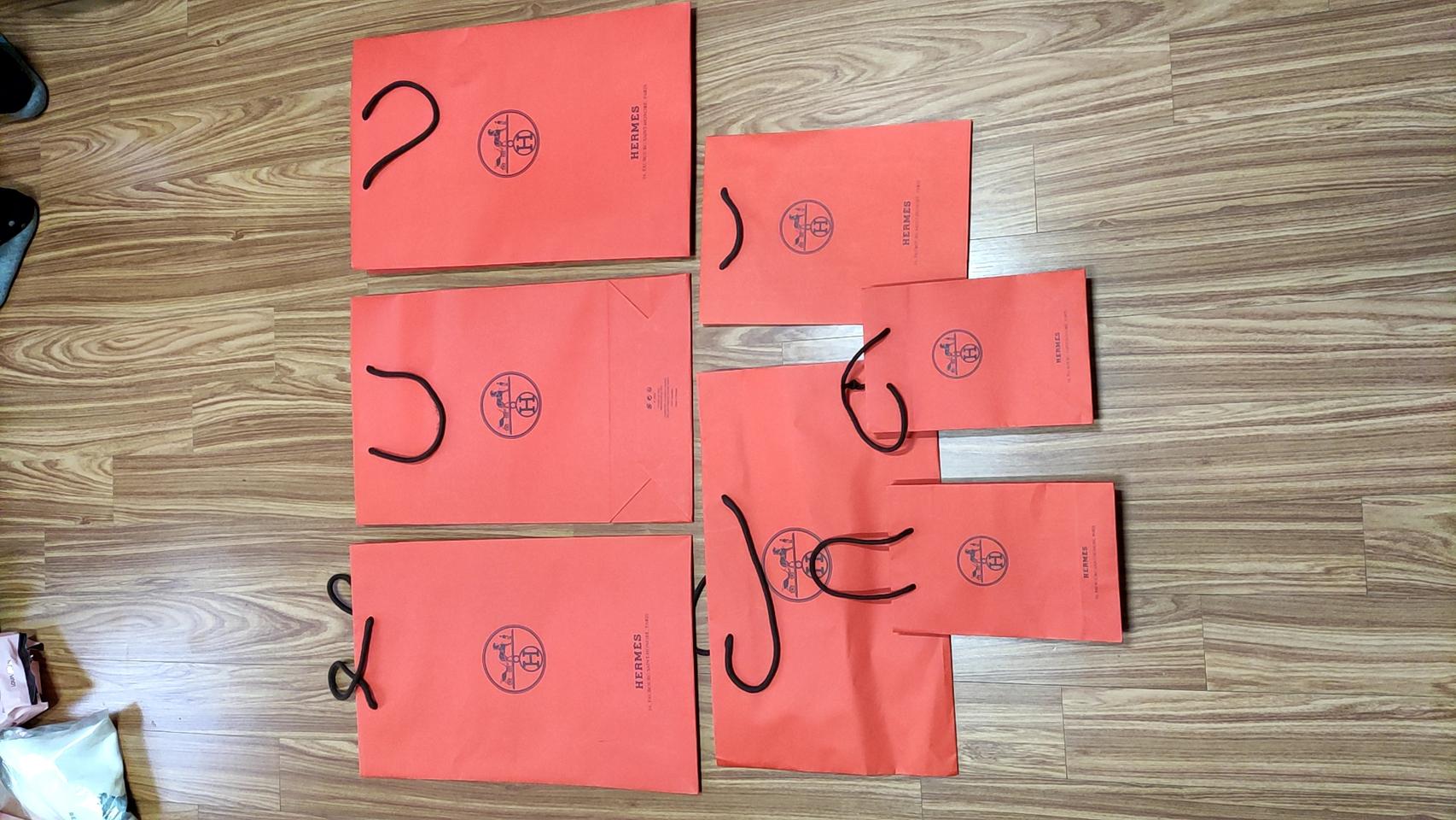 에르메스 종이가방