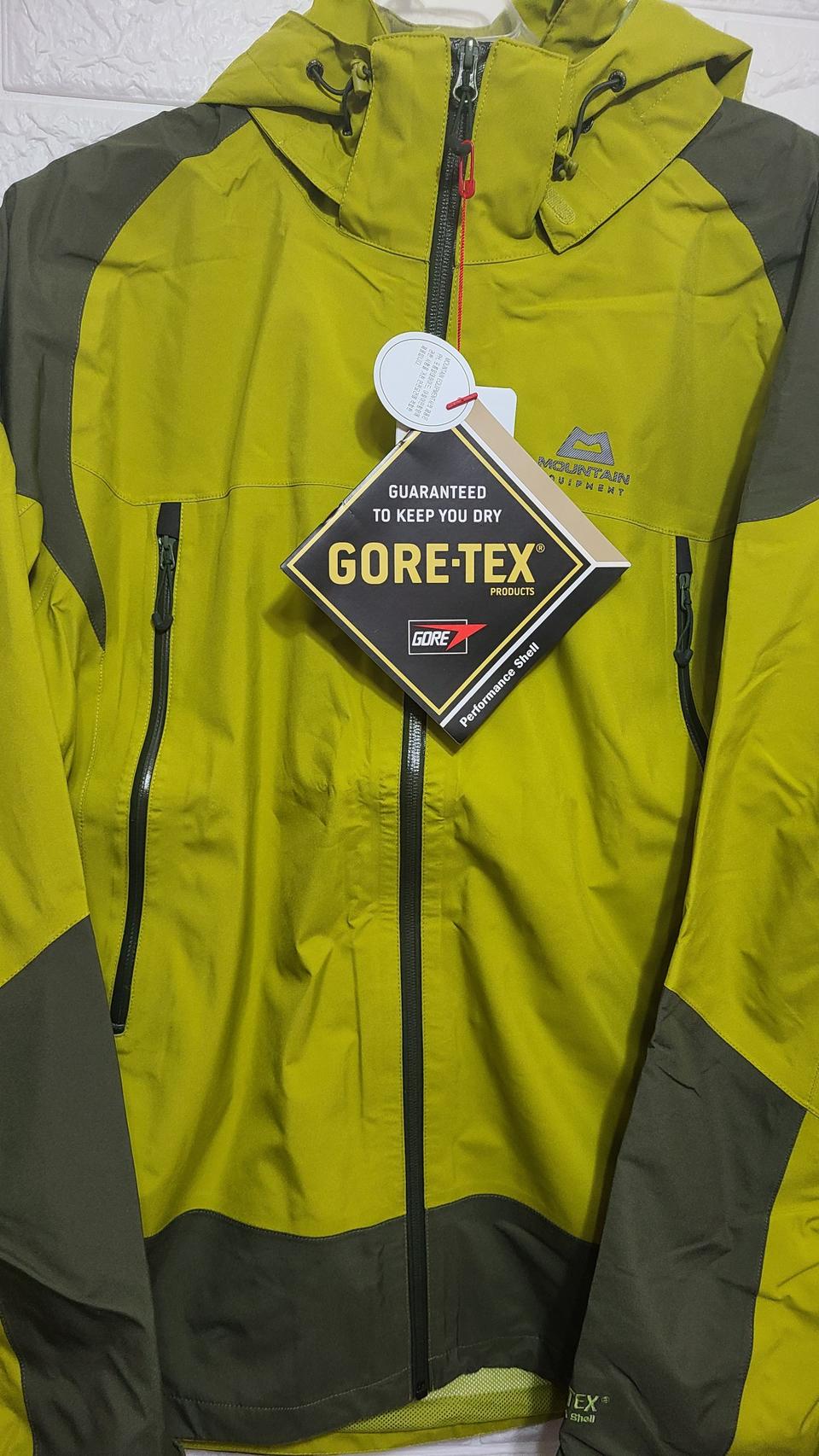 마운틴이퀍먼트 고어텍스110 바람막이 등산복 낚시복