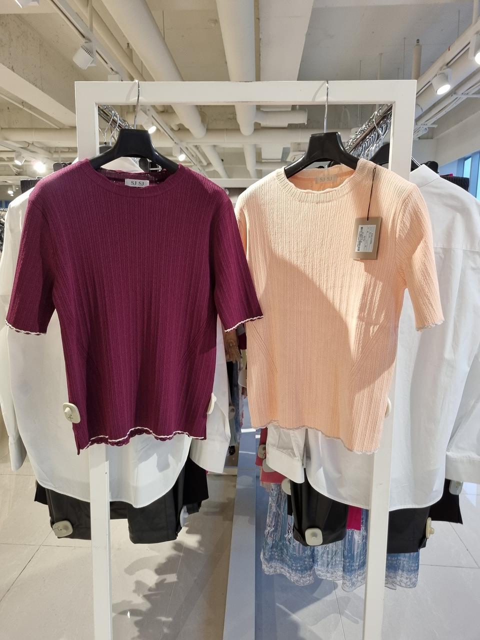 SJSJ 프릴니트 쉬즈미스 니트 덤