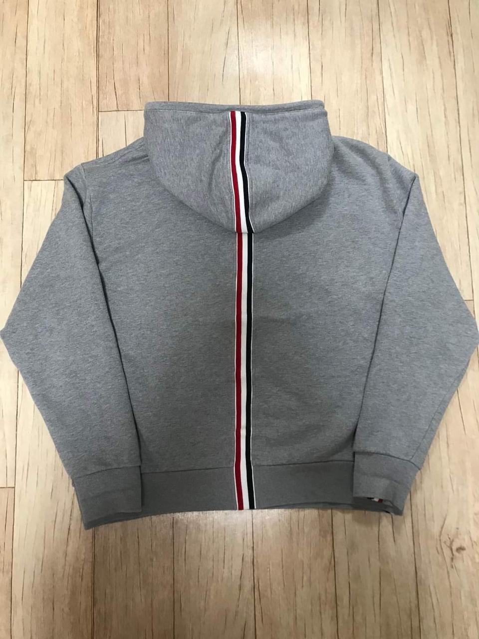 [5] 톰브라운 백삼선 후드티