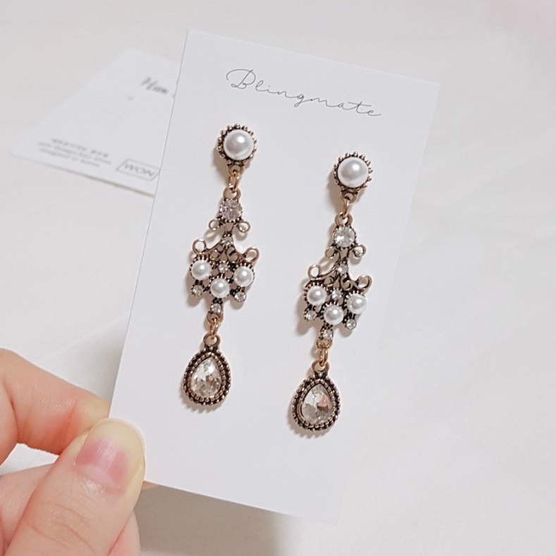 유니크엔틱 드롭귀걸이