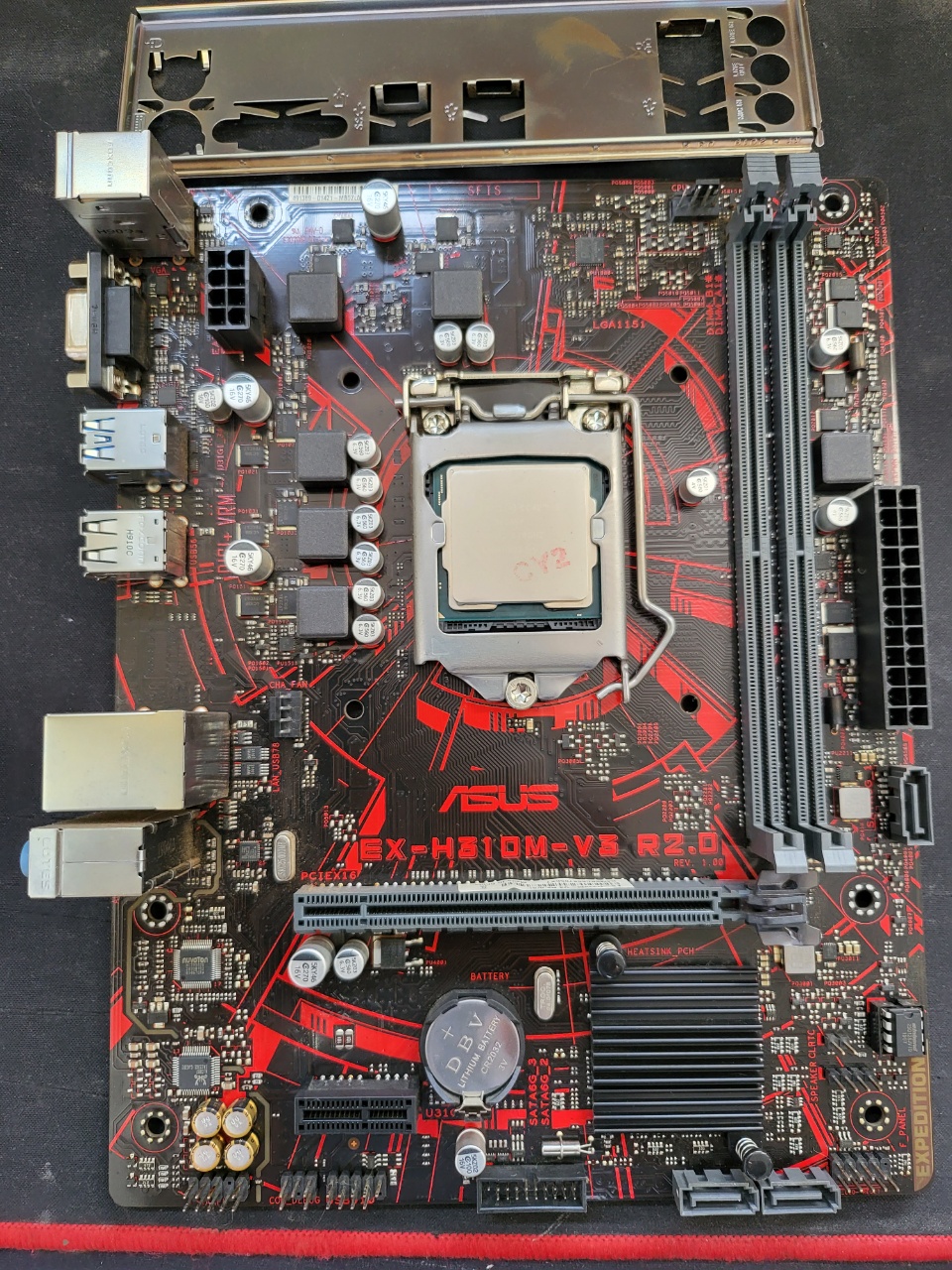 커피레이크 i5 9600K + 아수스 H310 메인보드