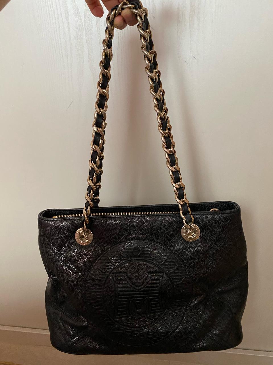 메트로시티 퀄팅 캐비어 체인 숄더