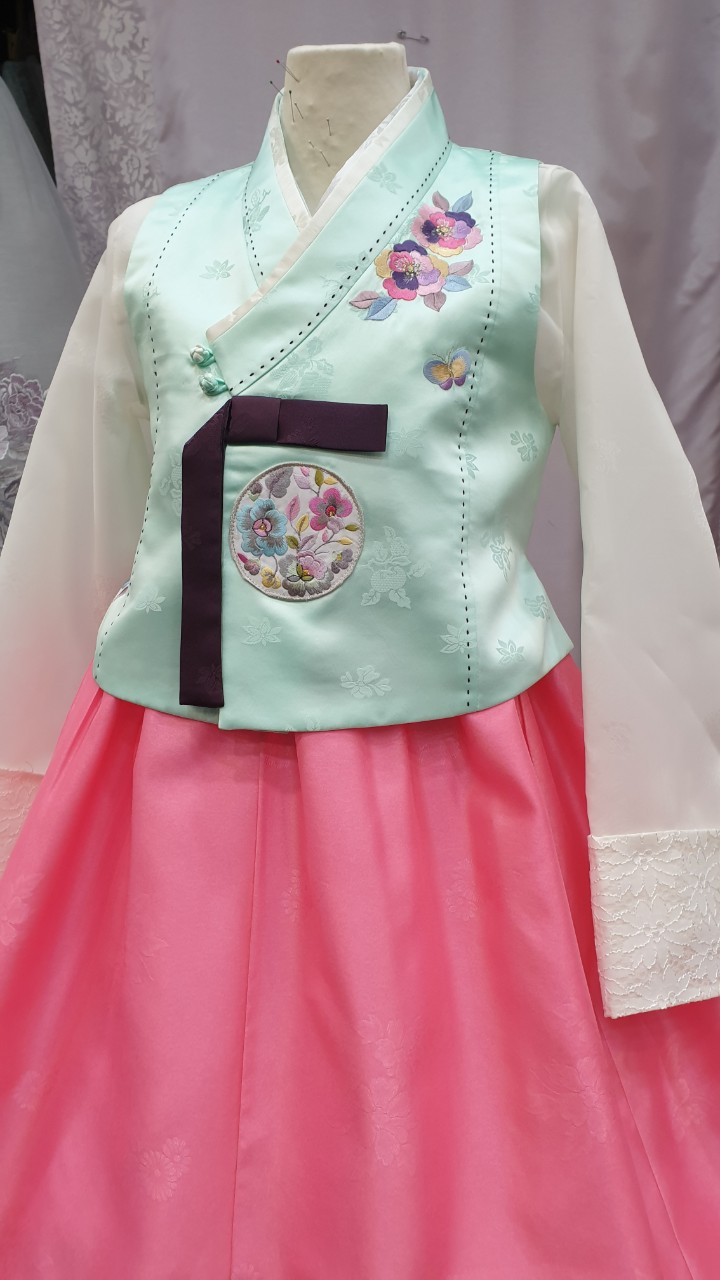 배자포함  치마저고리 3종세트