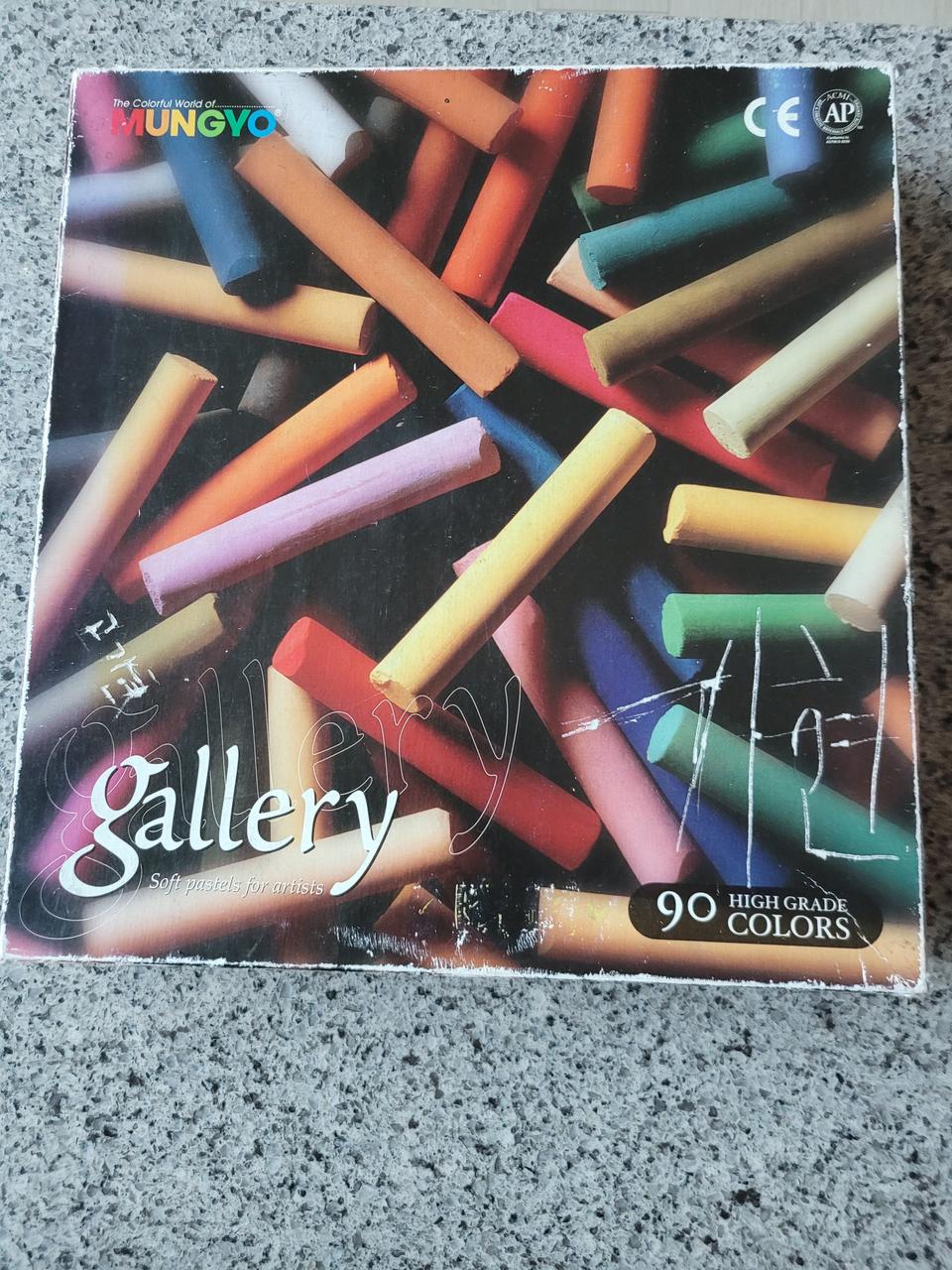 문교파스텔 90색