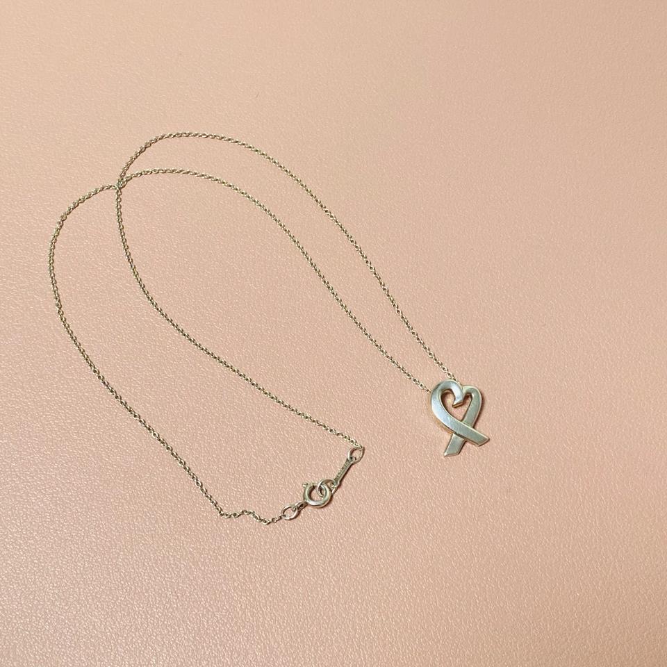 티파니앤코 러빙하트 목걸이 실버 정품