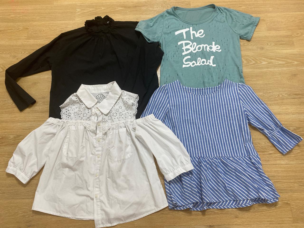 유니클로 55 여성큐티블라우스 오프숄더블라우스