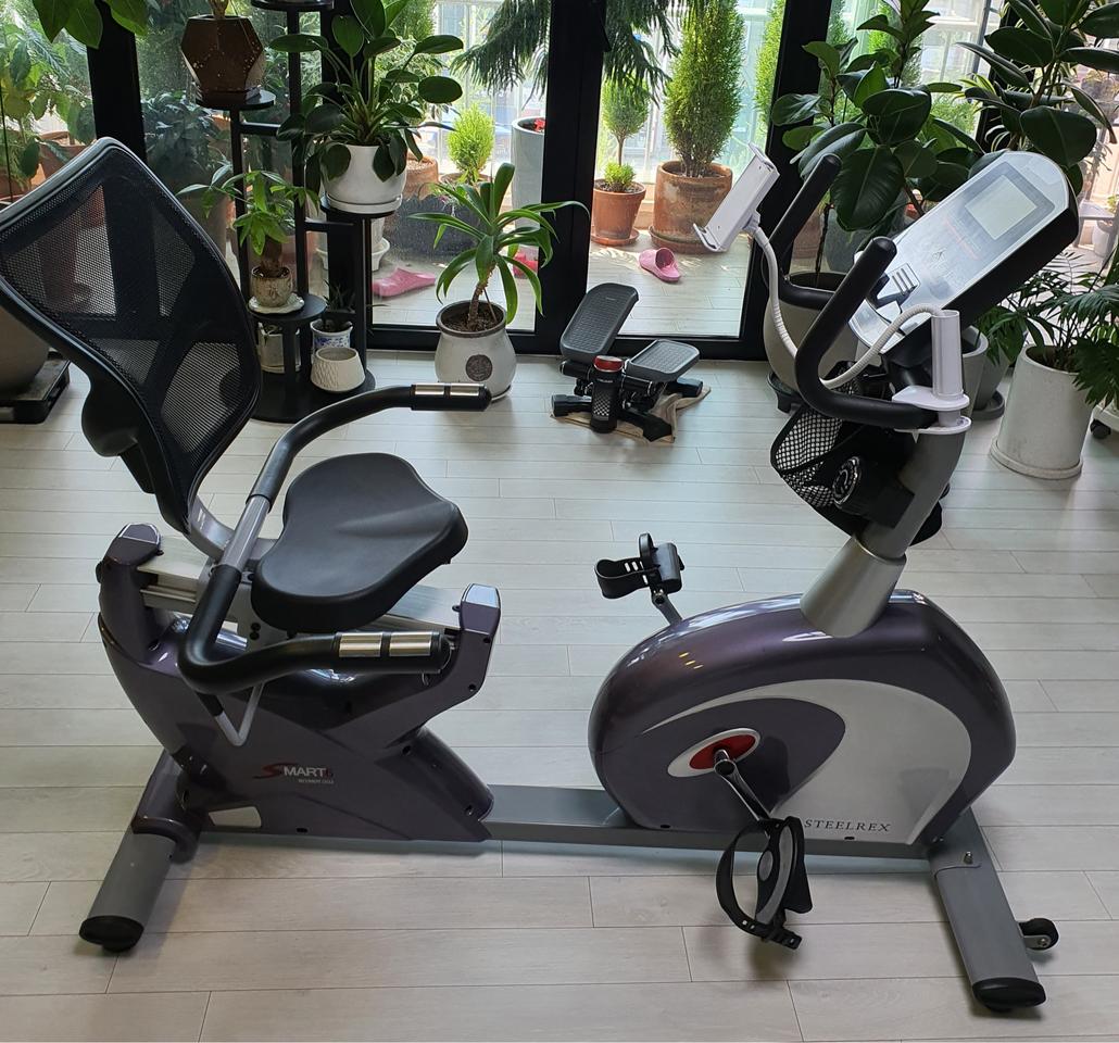 고급실내좌식 헬스자전거