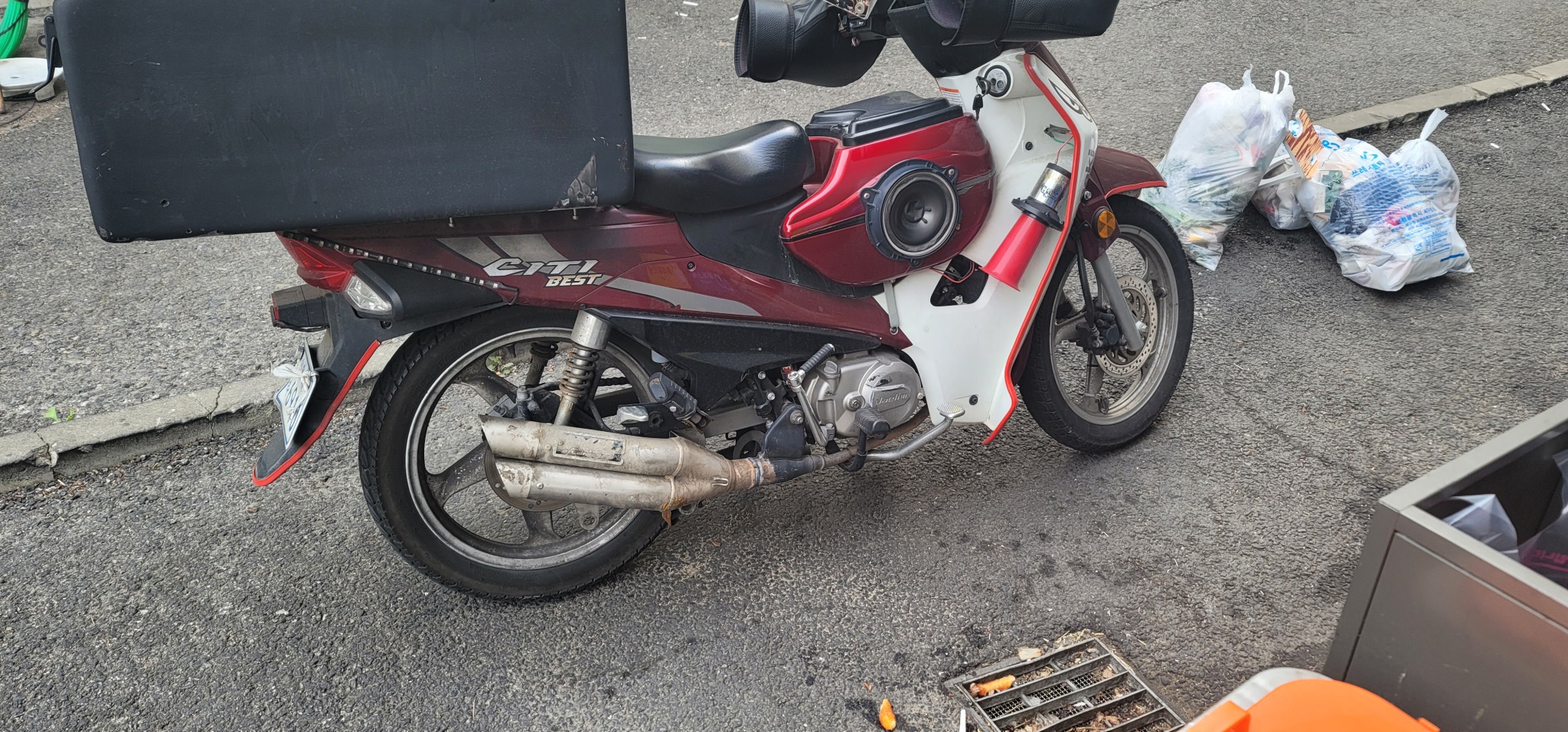 시티베스트19년식  익실머플러쌍발