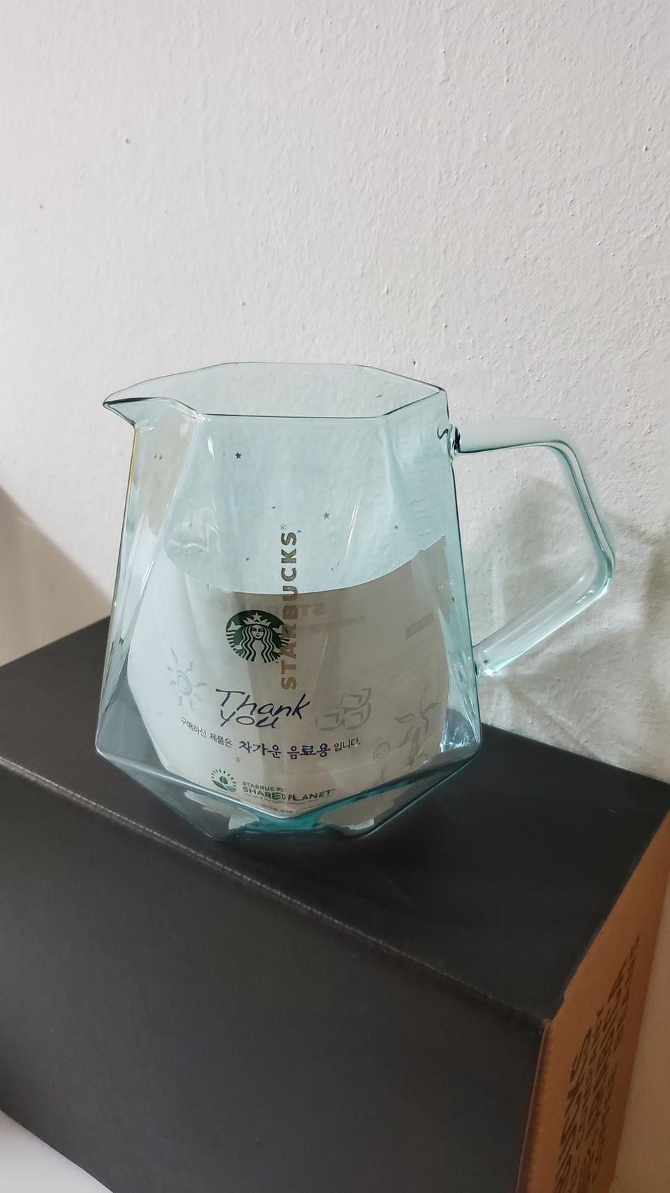스타벅스 밤하늘 글라스 서버 946ml