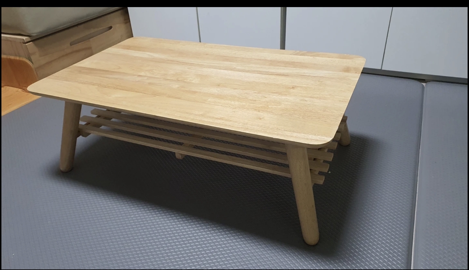 원목 접이식 좌식테이블