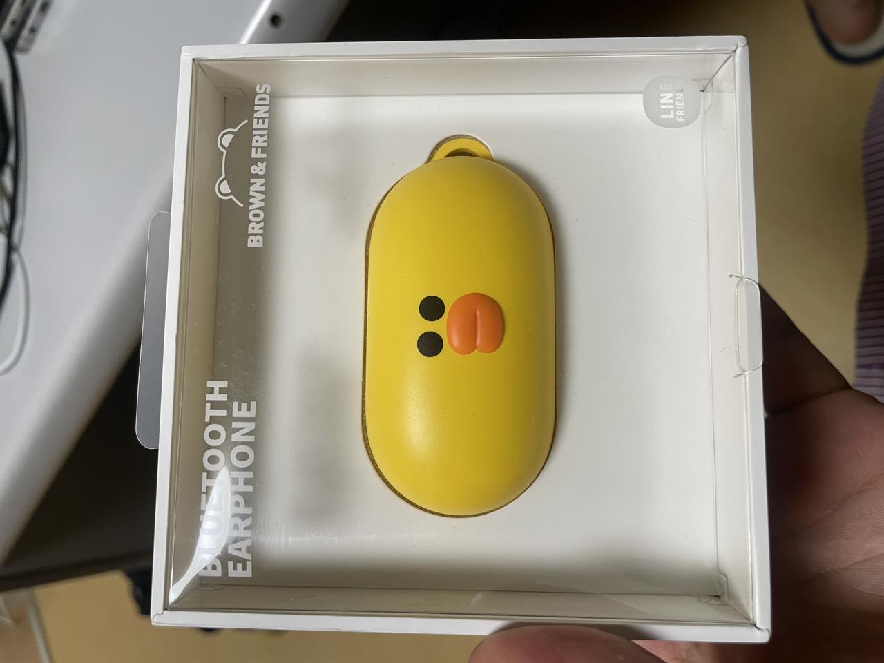 라인프렌즈 블루투스 이어폰