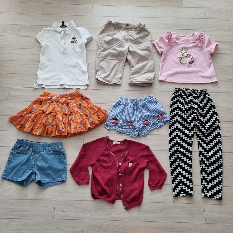 120 사이즈 여아 여름옷