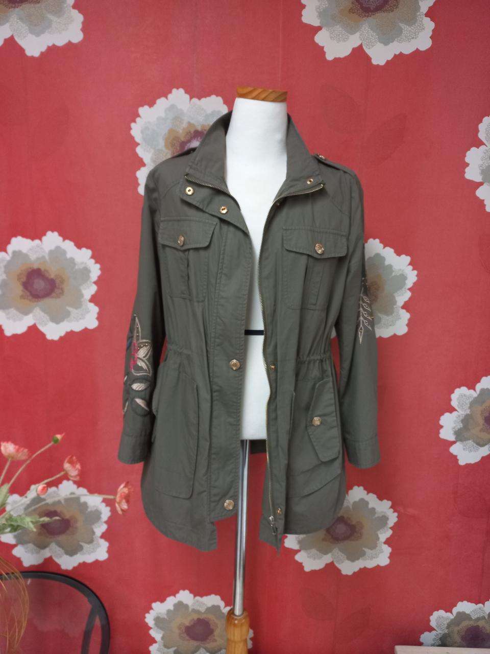 미센스예쁜야상쟈켓55/카키