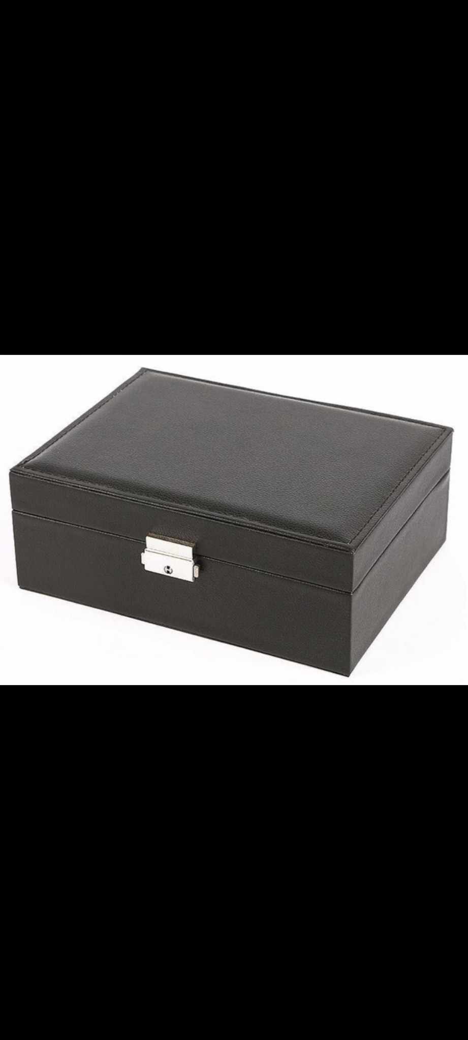 2단쥬얼리정리함 악세사리 가죽 보석함 정리 보관함