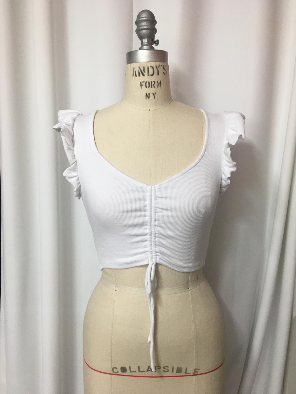 자라 크랍탑 ( S 사이즈 작년여름 구입 후 한번 착용)