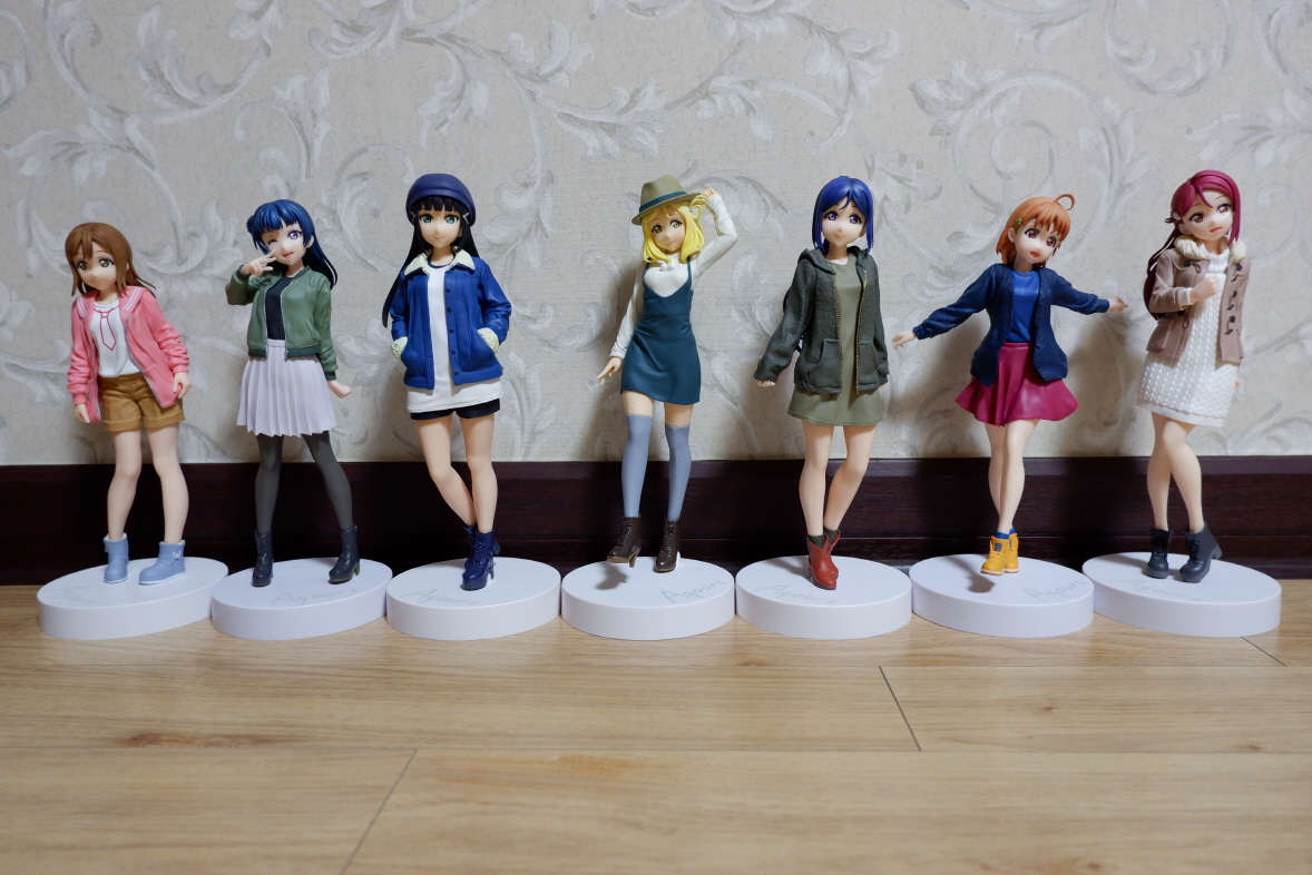 반프레스토 EXQ 러브라이브 선샤인 2nd 피규어