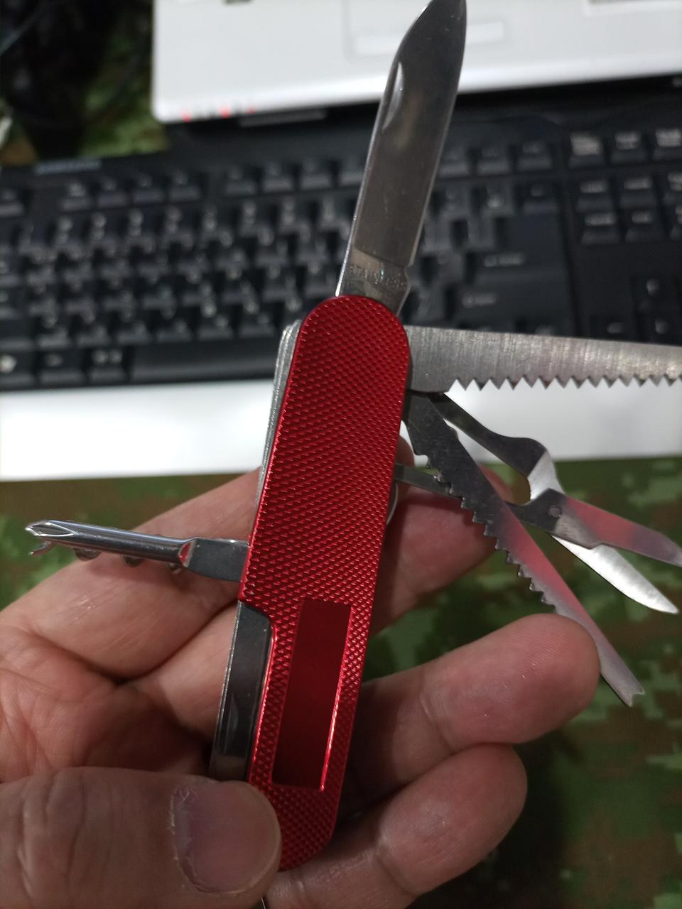 아웃도어포츠용 맥가이버나이프