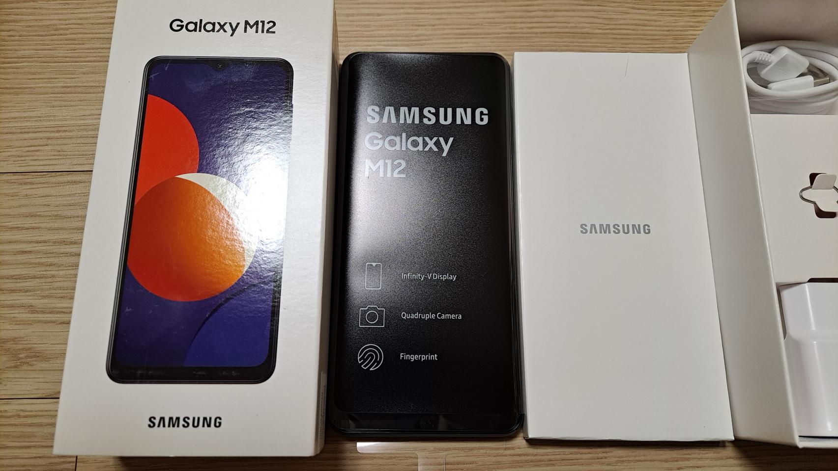 삼성전자 갤럭시 M12 SM-M127 미사용 알뜰폰 효도폰 고3폰