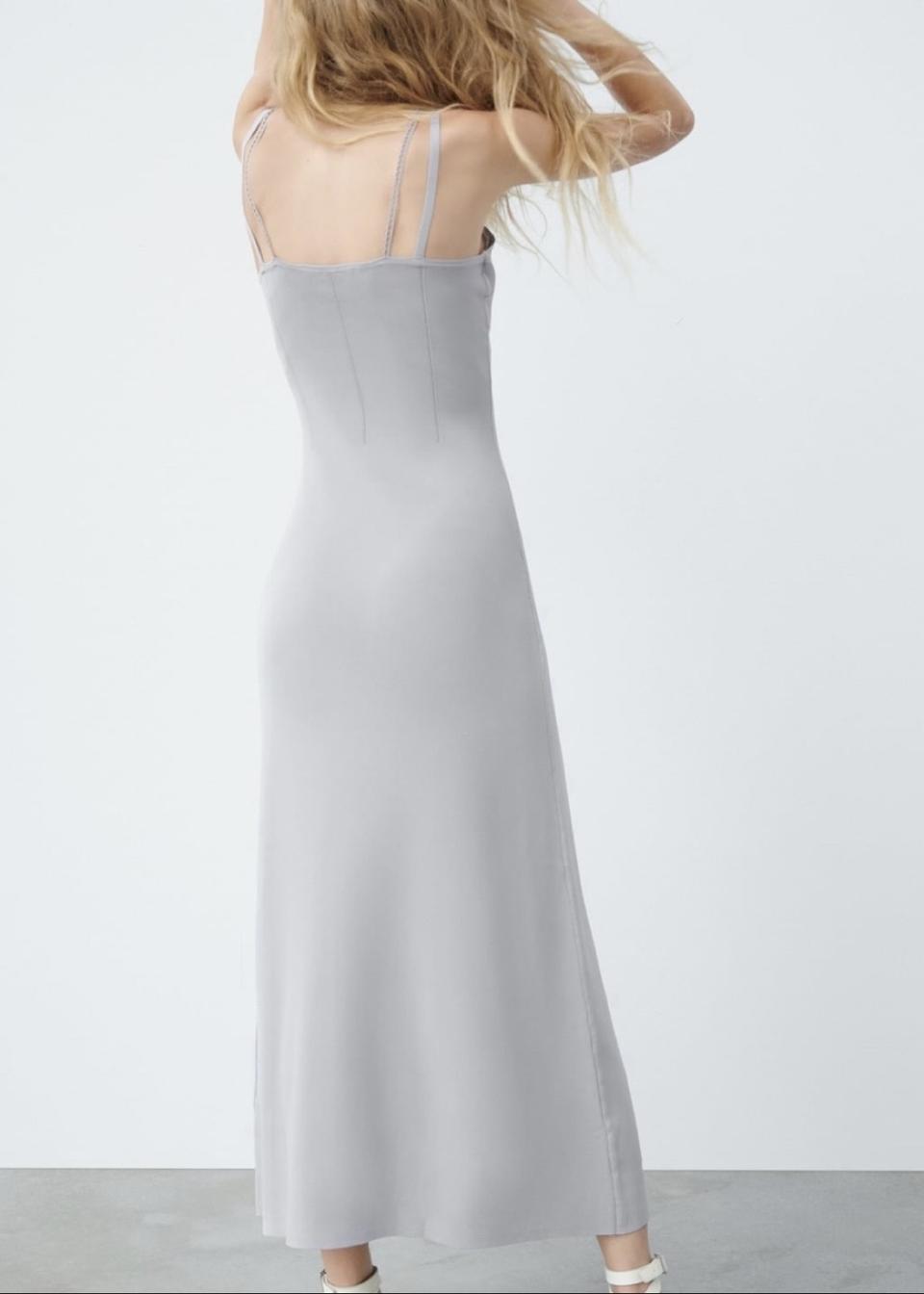 비스코스 혼방 니트원피스 새상품 최종특가