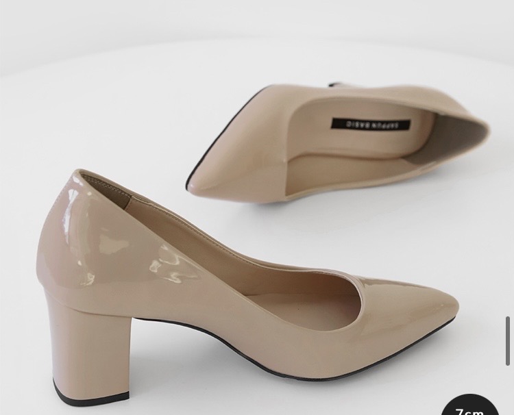 1회착화)사뿐 하이힐 225 굽7cm