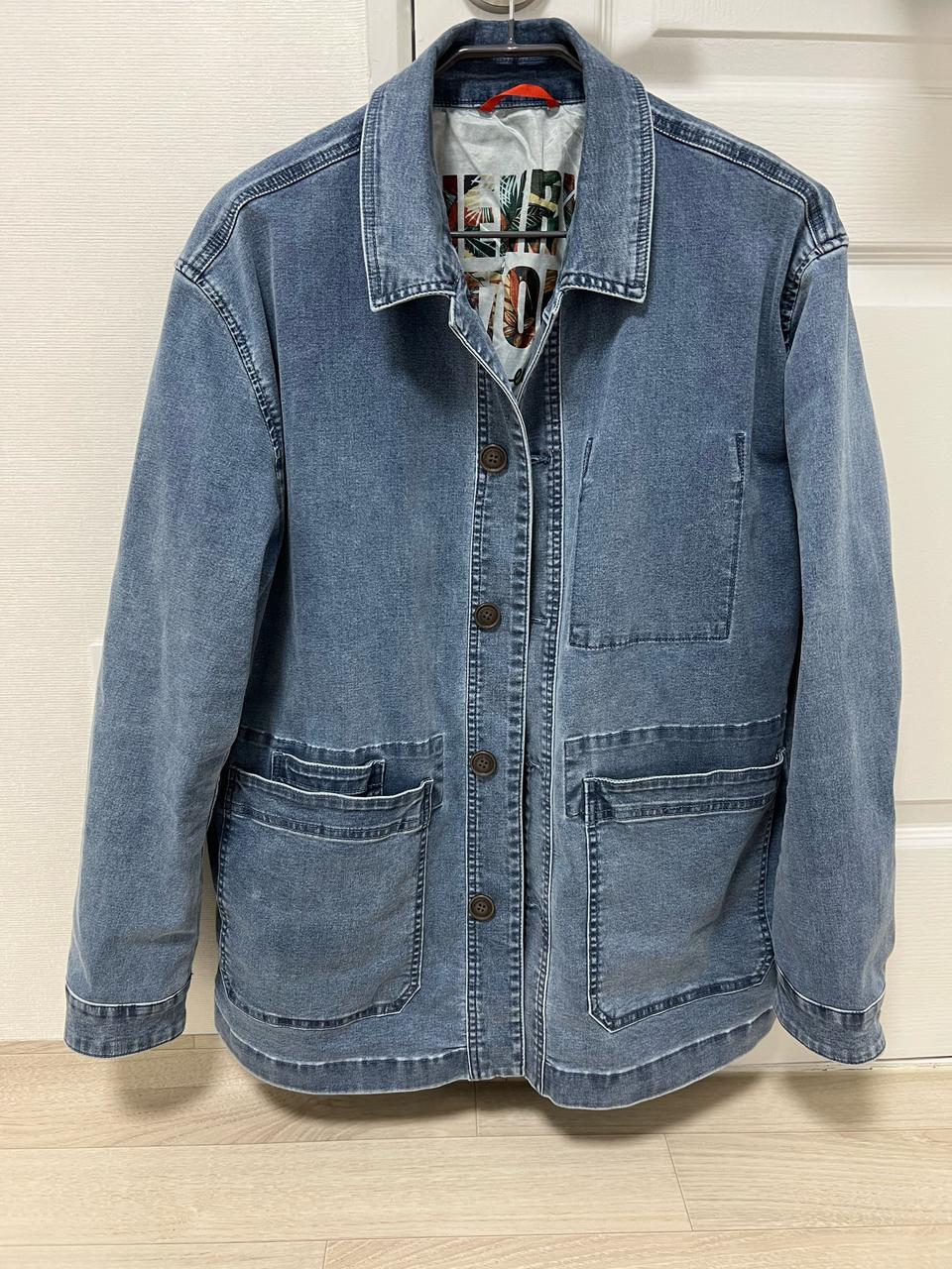 헨리코튼 데님셔켓