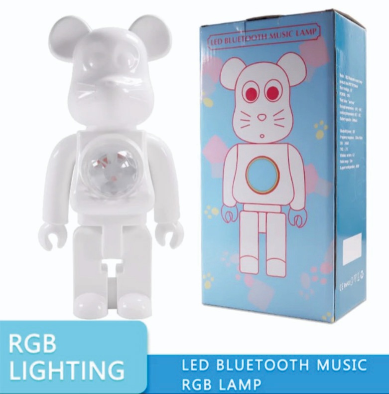 베어브릭 블루투스 스피커 뮤직 램프