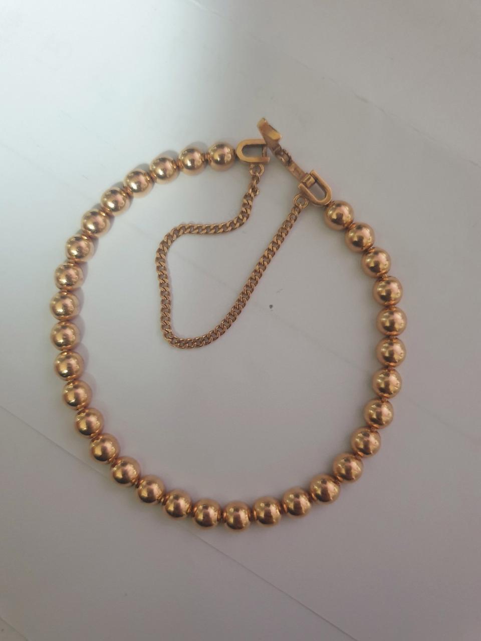 14k핑크골드 볼볼 테니스팔찌 5mm 2돈넘어요 카드가능