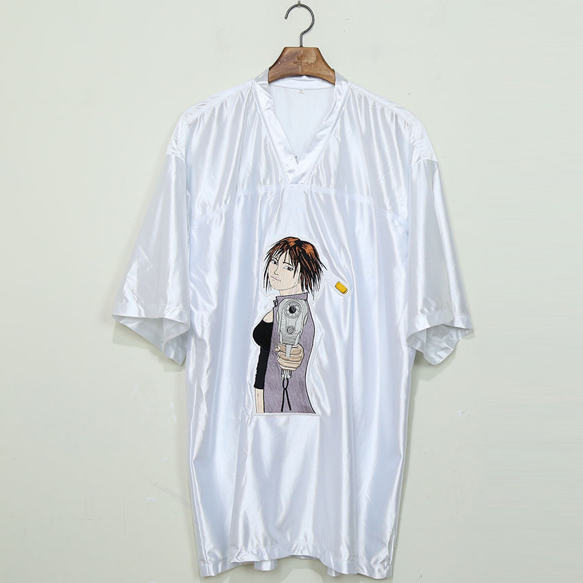 빈티지 그래픽 화이트 반팔티 XXXL (HU1625)